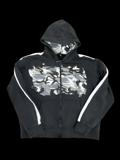 "O8 Zipup" Black