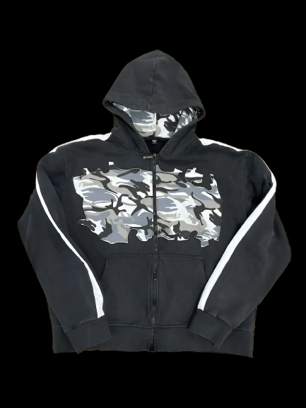 "O8 Zipup" Black